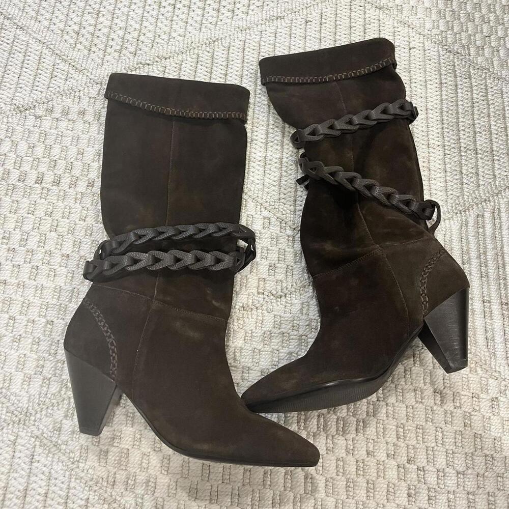 Free People Bridget Belt Slouch Boots - Picture 6 of 10